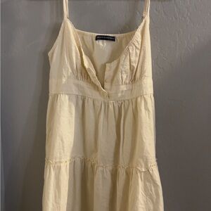 Brandy Melville Cream Dress